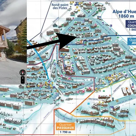 Cosy Au Centre De L'alpe D'huez, Proche Pistes Et Commerces - Fr-1-645-45 *