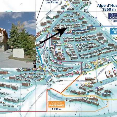 Cosy Au Centre De L'alpe D'huez, Proche Pistes Et Commerces - Fr-1-645-45 Huez